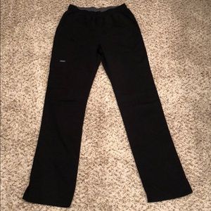 Women’s Size Small Tall Sanibel Black Scrub Pants